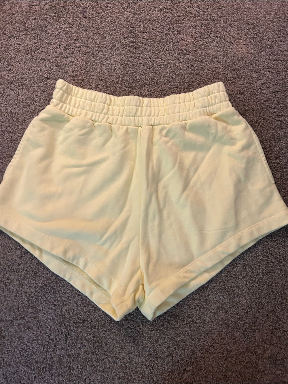 Daily Drills Women’s Yellow Shorts - Picture 3 of 4